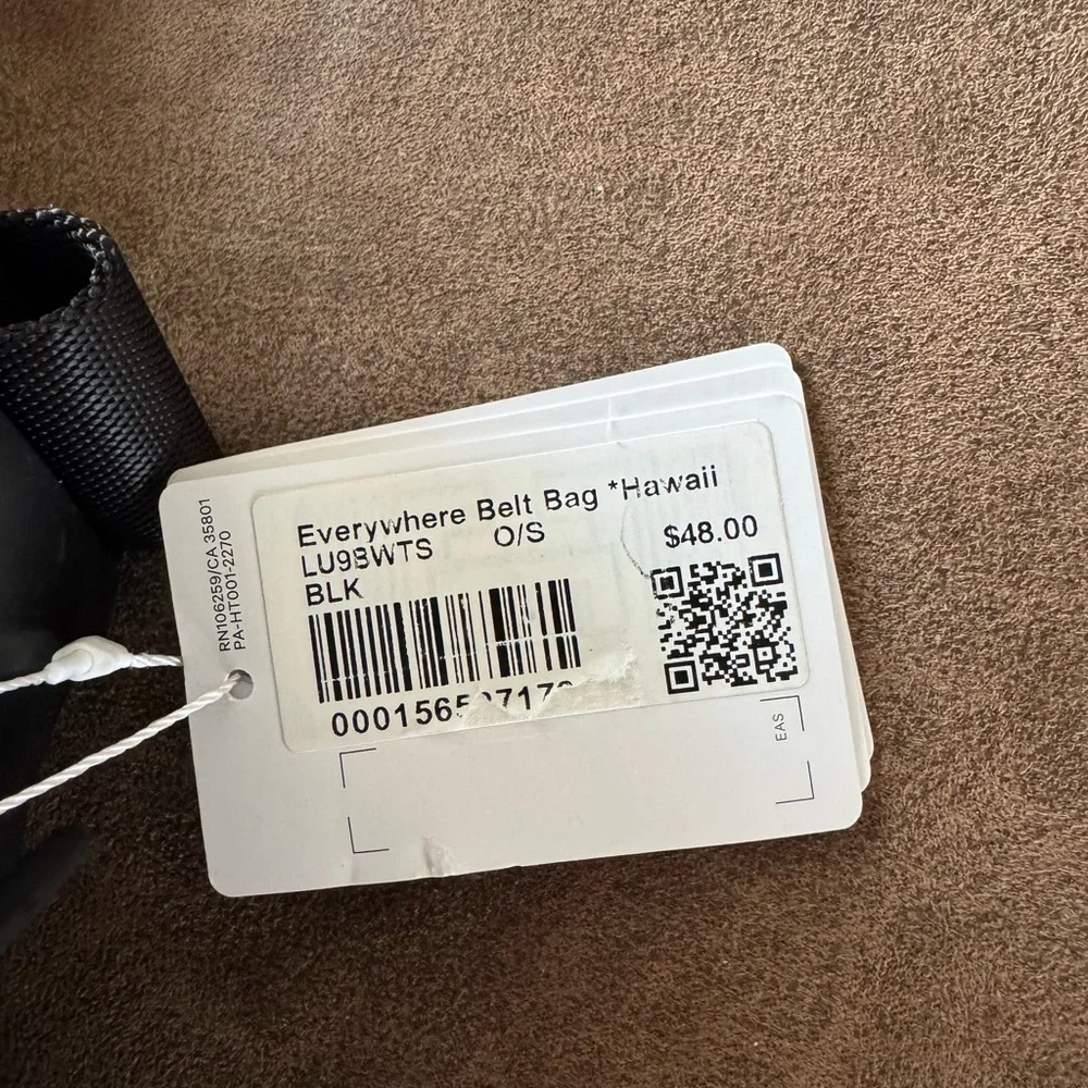 Lululemon Hawaii Everywhere belt bag + shopping bag!! 🌴 - Picture 2 of 2